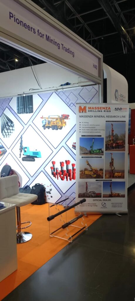 Massenza_Drilling Rigs stand_The Mining Show_EAU_2024