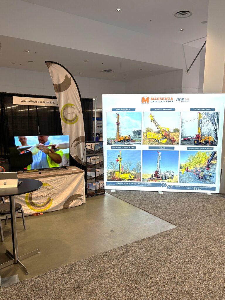 Massenza drilling rigs stand Roundup_Canada 2025